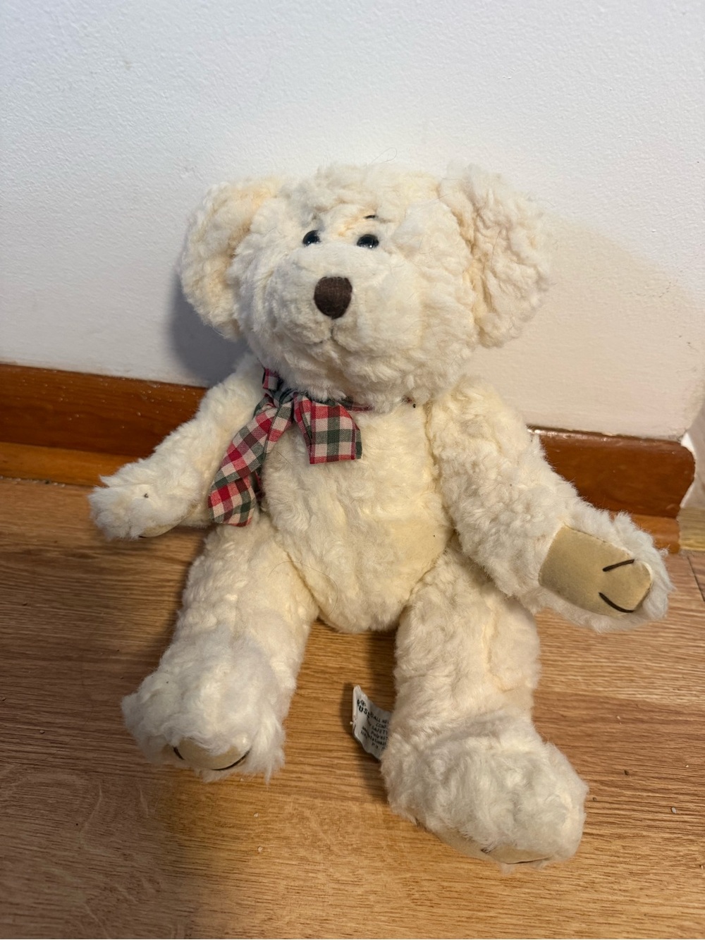 Russ Berrie Plush Teddy Bear Byron 16" Jointed